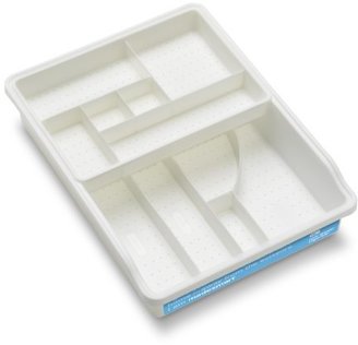 Made Smart Madesmart 3 by 15 by 11-1/2-Inch Junk Drawer Organizer, White