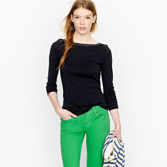 J.Crew Perfect-fit tape boatneck tee