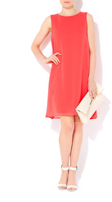 Wallis Pink Chiffon Overlayer Dress