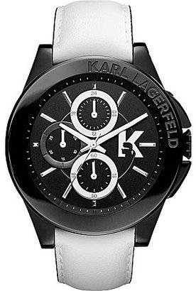 Karl Lagerfeld Watches KL1408 stainless steel unisex chronograph watch