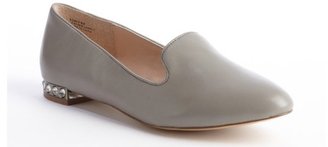 Modern Vice taupe leather 'Essex' loafer