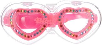 Bling 2o Rhinestone Heart-Shape Swimming Goggles-Pink