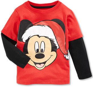 Nannette Toddler Boys' Mickey Mouse Layered Tee