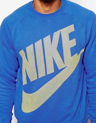 New Era Nike AW77 Large Logo Sweatshirt