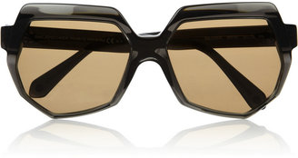 Balenciaga Square-frame acetate sunglasses