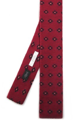 Eton Knitted Floral Tie