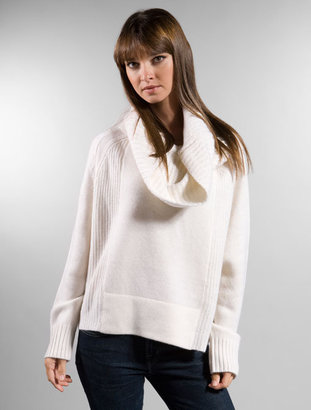 Pencey Oversized Cowl Sweater in Ivory