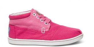Toms Pink Color Block Youth Botas