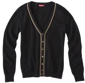 Merona Women's V-Neck Cardigan Sweater w/Chains - Assorted Colors