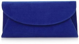 R cartier ladies BURLEY - BLUE Fold Over Clutch Bag