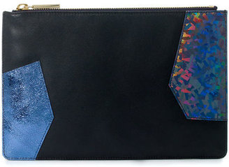 Whistles Small Patchwork Clutch