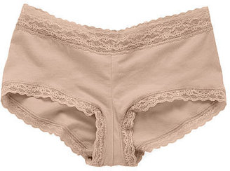 Victoria's Secret Cotton Lingerie Lace-waist Shortie Panty