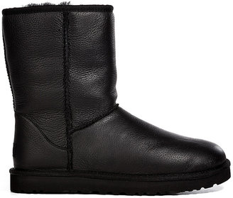 UGG Leather Classic Short Boots