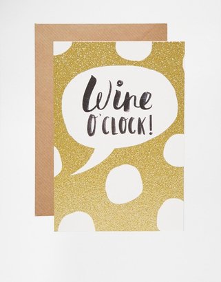 Wine O'Clock! Card