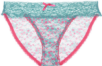 Wet Seal Girly Floral Lace Boyshorts