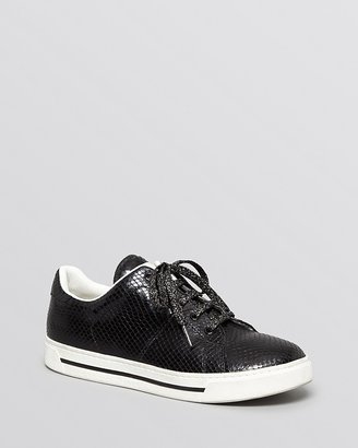 Marc by Marc Jacobs Sneakers - Snake Embossed Metallic Lace Up