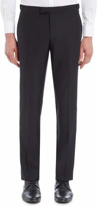 Kenneth Cole Men's Slim Fit Dusk Satin Trim Suit Trouser