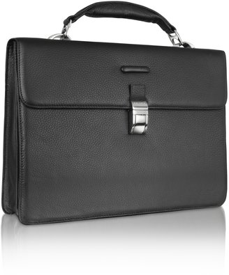 Piquadro Modus - Black Leather Laptop Briefcase