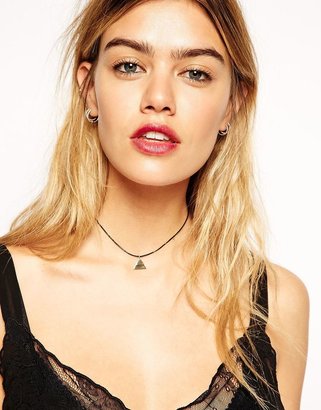 ASOS COLLECTION Triangle Choker Necklace