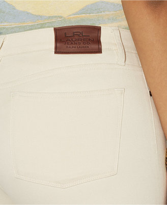 Lauren Ralph Lauren Plus Size Straight-Leg Jeans, Desert Natural Wash