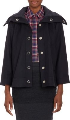 RHIÉ Funnel-Collar Hooded Jacket