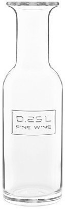 Luigi Bormioli Fine Wine Bottle Decanter, .25 Liters