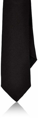 Barneys New York Men's Silk Satin Necktie - Black