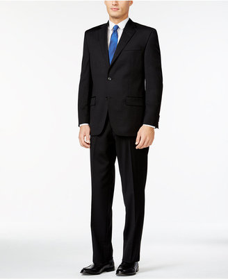 MICHAEL Michael Kors Classic-Fit Black Solid Suit