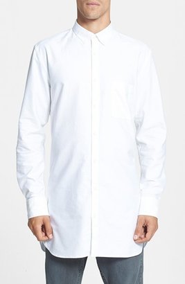 Zanerobe 'Eight' Longline Oxford Shirt