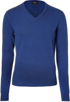 Jil Sander Cashmere Pullover in Blue