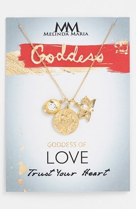 Melinda Maria 'Goddess of Love' Cluster Pendant Necklace