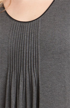 DKNY '7 Easy Pieces' Pintuck Sleep Shirt (Plus Size)