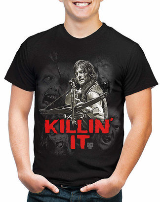 Novelty T-Shirts The Walking Dead Daryl Killin' It Graphic Tee