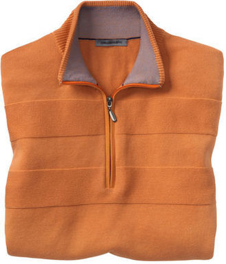 Johnston & Murphy Quarter-Zip Pima Cotton Vest