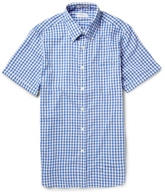 Gant Button-Down Collar Gingham Cotton Shirt