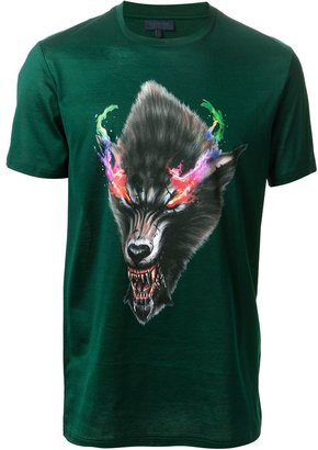 Lanvin wolf print T-shirt