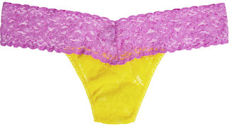 Hanky Panky Colorplay low-rise stretch-lace  thong