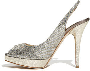 Jimmy Choo 'Clue' Glitter Slingback Pump (Nordstrom Exclusive Color)