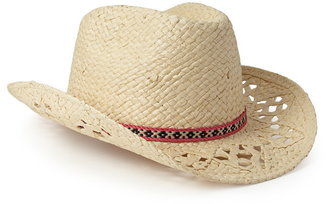 Forever 21 Western Redux Straw Cowboy Hat