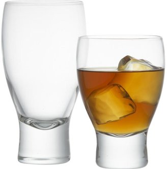 Crate & Barrel Mack Double Old-Fashioned Glass