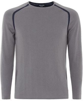 Giorgio Armani Contrast Detail Cashmere Sweater