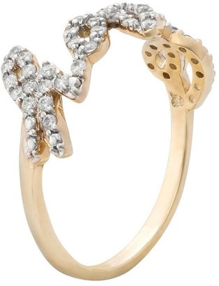 JLO by Jennifer Lopez Jlove by 10k gold 1/4-ct. t.w. diamond "hope" ring