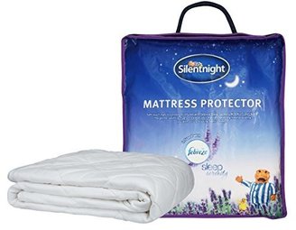 Silentnight Mattress Protector infused with Febreze Sleep Serenity,Single