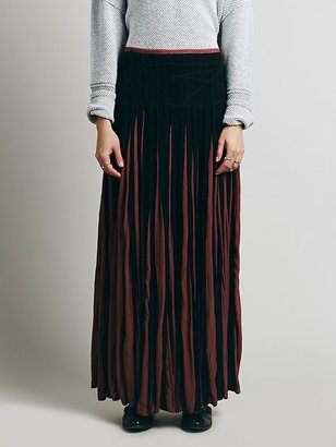 Free People FP ONE Ribbon Rows Maxi