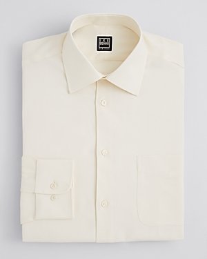 Ike Behar Diagonal Twill Dress Shirt - Classic Fit