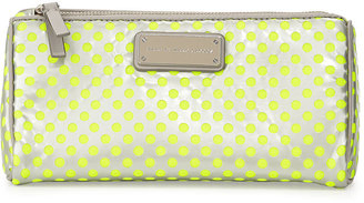 Marc by Marc Jacobs Techno Mesh Prism Cosmetic Bag, Opal Gray Multi