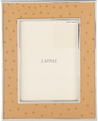 Barneys New York Ostrich-Embossed Picture Frame