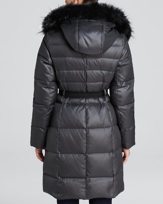 Andrew Marc Gabby Belted Luxe Down Coat
