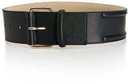 HUGO Wide Leather 'Gurielle' Belt