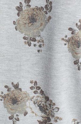 Ten Sixty Sherman Flower Print Sweatshirt (Juniors)